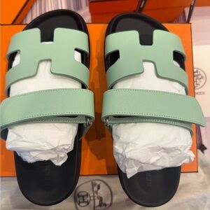 Epsom Womens Chypre Sandals 36 Vert Jade